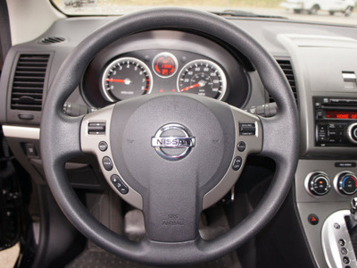 nissan sentra 2011 black sedan 2 0 gasoline 4 cylinders front wheel drive automatic with overdrive 76018