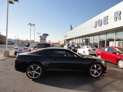 chevrolet camaro 2010 black coupe ss gasoline 8 cylinders rear wheel drive automatic with overdrive 60546