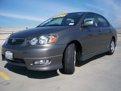 toyota corolla 2007 gray sedan s gasoline 4 cylinders front wheel drive automatic 90241