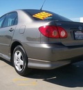 toyota corolla 2007 gray sedan s gasoline 4 cylinders front wheel drive automatic 90241