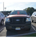 ford f 150 2008 red pickup truck xl gasoline 6 cylinders 2 wheel drive automatic with overdrive 08902