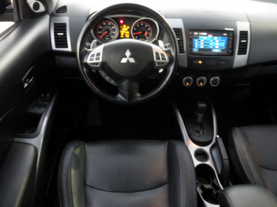 mitsubishi outlander 2008 black suv xls gasoline 6 cylinders front wheel drive automatic 78238