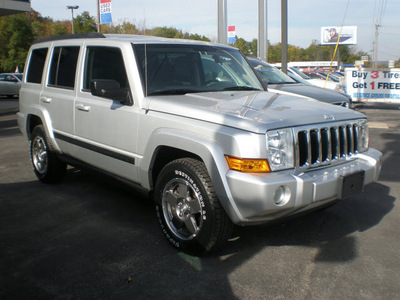 jeep commander 2008 gray suv sport gasoline 6 cylinders 4 wheel drive automatic 13502