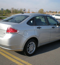 ford focus 2011 silver sedan gasoline 4 cylinders front wheel drive automatic 13502