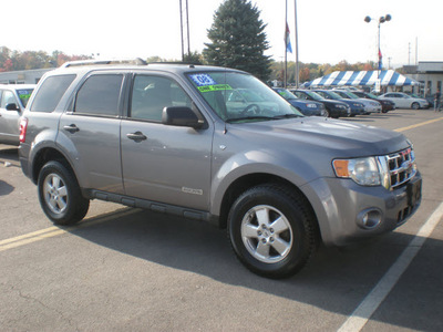 ford escape 2008 gray suv xlt gasoline 6 cylinders all whee drive automatic with overdrive 13502