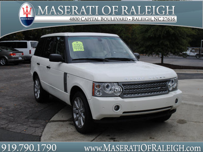 land rover range rover 2008 white suv supercharged gasoline 8 cylinders 4 wheel drive automatic 27616