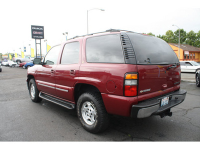 chevrolet tahoe 2004 red suv lt flex fuel 8 cylinders 4 wheel drive automatic 98632