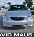 toyota camry 2003 silver sedan le gasoline 4 cylinders front wheel drive automatic 32771