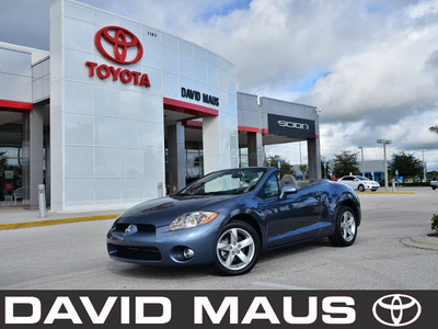 mitsubishi eclipse spyder 2007 blue gs gasoline 4 cylinders front wheel drive automatic 32771