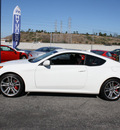 hyundai genesis coupe 2012 white coupe 2 0t gasoline 4 cylinders rear wheel drive 6 speed manual 94010