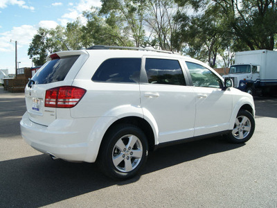 dodge journey 2010 stone white suv sxt gasoline 6 cylinders front wheel drive automatic 80911