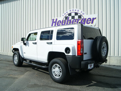 hummer h3 2008 white suv gasoline 5 cylinders 4 wheel drive automatic 80905