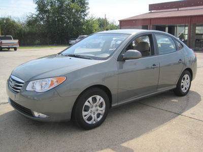 hyundai elantra 2010 gray sedan gasoline 4 cylinders front wheel drive automatic 77037