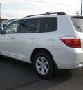 toyota highlander 2008 white suv gasoline 6 cylinders all whee drive automatic 13502