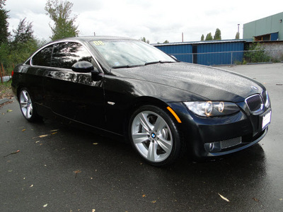 bmw 3 series 2008 black coupe 335i gasoline 6 cylinders rear wheel drive automatic 98226
