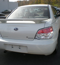 subaru impreza 2007 white sedan 2 5i gasoline 4 cylinders all whee drive 5 speed manual 13502