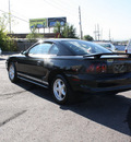 ford mustang 1998 black coupe gasoline v6 rear wheel drive 5 speed manual 80229
