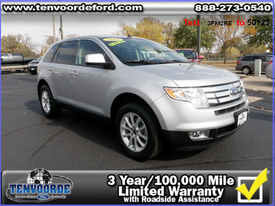 ford edge 2009 silver suv sel awd gasoline 6 cylinders all whee drive 6 speed automatic 56301