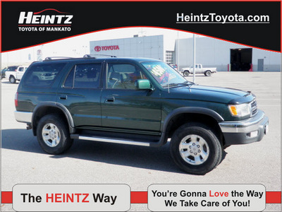 toyota 4runner 1999 green suv sr5 4wd gasoline v6 4 wheel drive 5 speed manual 56001