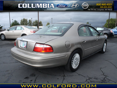 mercury sable 2004 beige sedan gs gasoline 6 cylinders front wheel drive automatic 98632