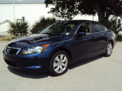 honda accord 2009 blue sedan ex l gasoline 4 cylinders front wheel drive automatic with overdrive 32901