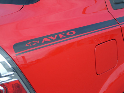 chevrolet aveo 2008 red sedan lt gasoline 4 cylinders front wheel drive manual 46219