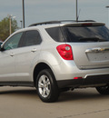 chevrolet equinox 2010 silver suv 2lt gasoline 4 cylinders front wheel drive automatic 62034