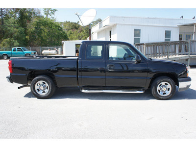 chevrolet silverado 1500 2003 black pickup truck lt gasoline 6 cylinders rear wheel drive automatic 77037