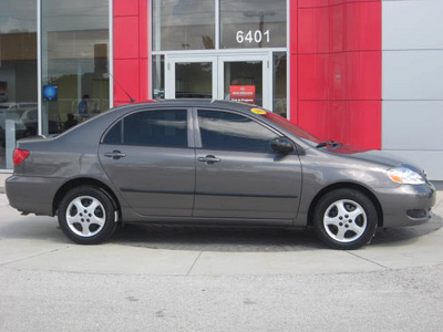 toyota corolla 2008 gray sedan ce gasoline 4 cylinders front wheel drive automatic 33884