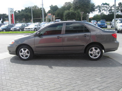 toyota corolla 2008 gray sedan ce gasoline 4 cylinders front wheel drive automatic 33884