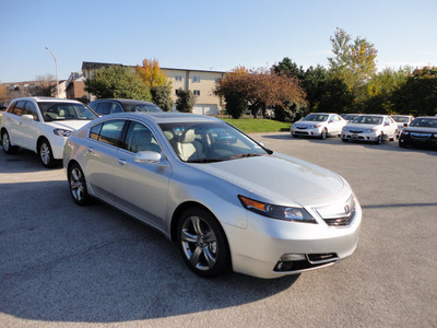 acura tl 2012 silver moon sedan tech sh awd gasoline 6 cylinders all whee drive automatic with overdrive 60462