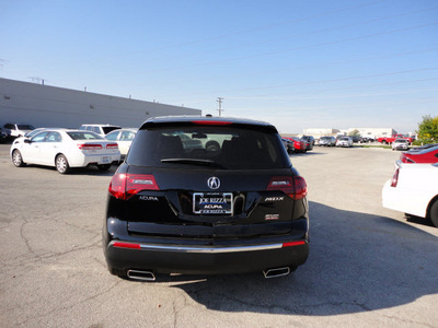 acura mdx 2011 black suv tech awd gasoline 6 cylinders all whee drive automatic with overdrive 60462