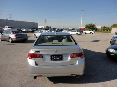 acura tsx 2011 silver moon sedan tech gasoline 4 cylinders front wheel drive automatic with overdrive 60462