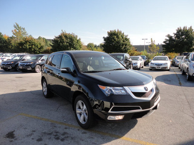 acura mdx 2011 black suv awd gasoline 6 cylinders all whee drive automatic with overdrive 60462