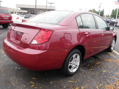 saturn ion 2 2005 dark red sedan gasoline 4 cylinders front wheel drive automatic 14221