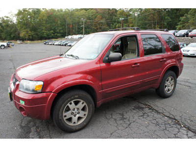 ford escape 2005 dk  red suv limited gasoline 6 cylinders all whee drive automatic 08812