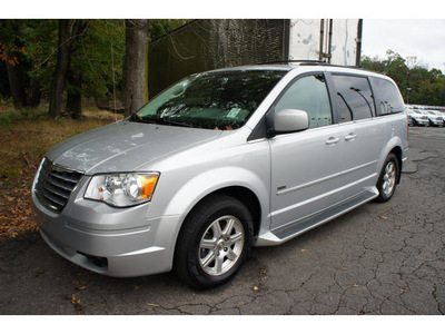 chrysler town and country 2008 silver van touring gasoline 6 cylinders front wheel drive automatic 08812