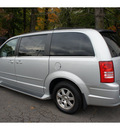 chrysler town and country 2008 silver van touring gasoline 6 cylinders front wheel drive automatic 08812