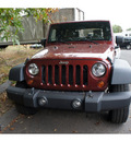 jeep wrangler unlimited 2008 dk  red suv x gasoline 6 cylinders 4 wheel drive 6 speed manual 08812
