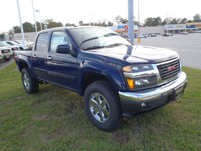 gmc canyon 2012 blue gasoline 5 cylinders 2 wheel drive automatic 28557