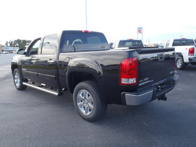 gmc sierra 1500 2012 black sle flex fuel 8 cylinders 2 wheel drive automatic with overdrive 28557