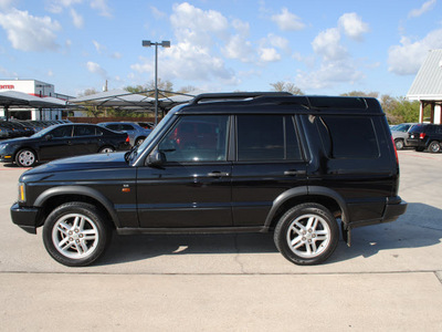 land rover discovery 2004 black suv gasoline 8 cylinders 4 wheel drive automatic 76087