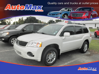 mitsubishi endeavor 2010 white suv ls gasoline 6 cylinders all whee drive automatic 34474
