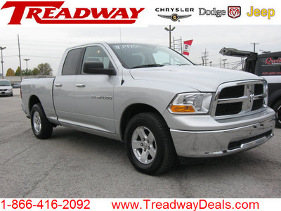 ram ram pickup 1500 2011 silver slt flex fuel 8 cylinders 4 wheel drive automatic 45840