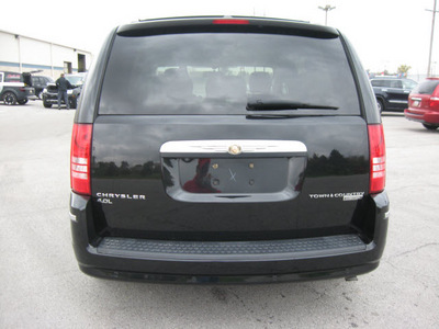 chrysler town and country 2009 black van limited gasoline 6 cylinders front wheel drive automatic 45840