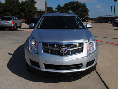 cadillac srx 2011 silver gasoline 6 cylinders front wheel drive automatic 76087