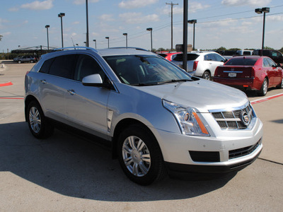 cadillac srx 2011 silver gasoline 6 cylinders front wheel drive automatic 76087