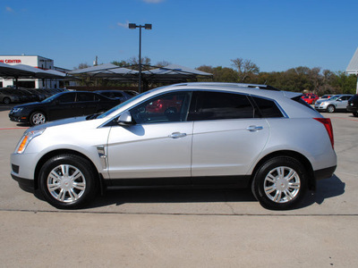 cadillac srx 2011 silver gasoline 6 cylinders front wheel drive automatic 76087