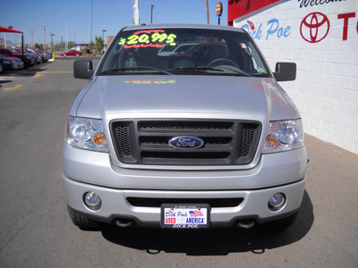 ford f 150 2008 silver styleside gasoline 8 cylinders 4 wheel drive automatic 79925