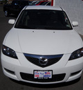 mazda mazda3i 2008 white sedan gasoline 4 cylinders front wheel drive automatic 79925